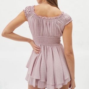 Urban Outfitters pink romper